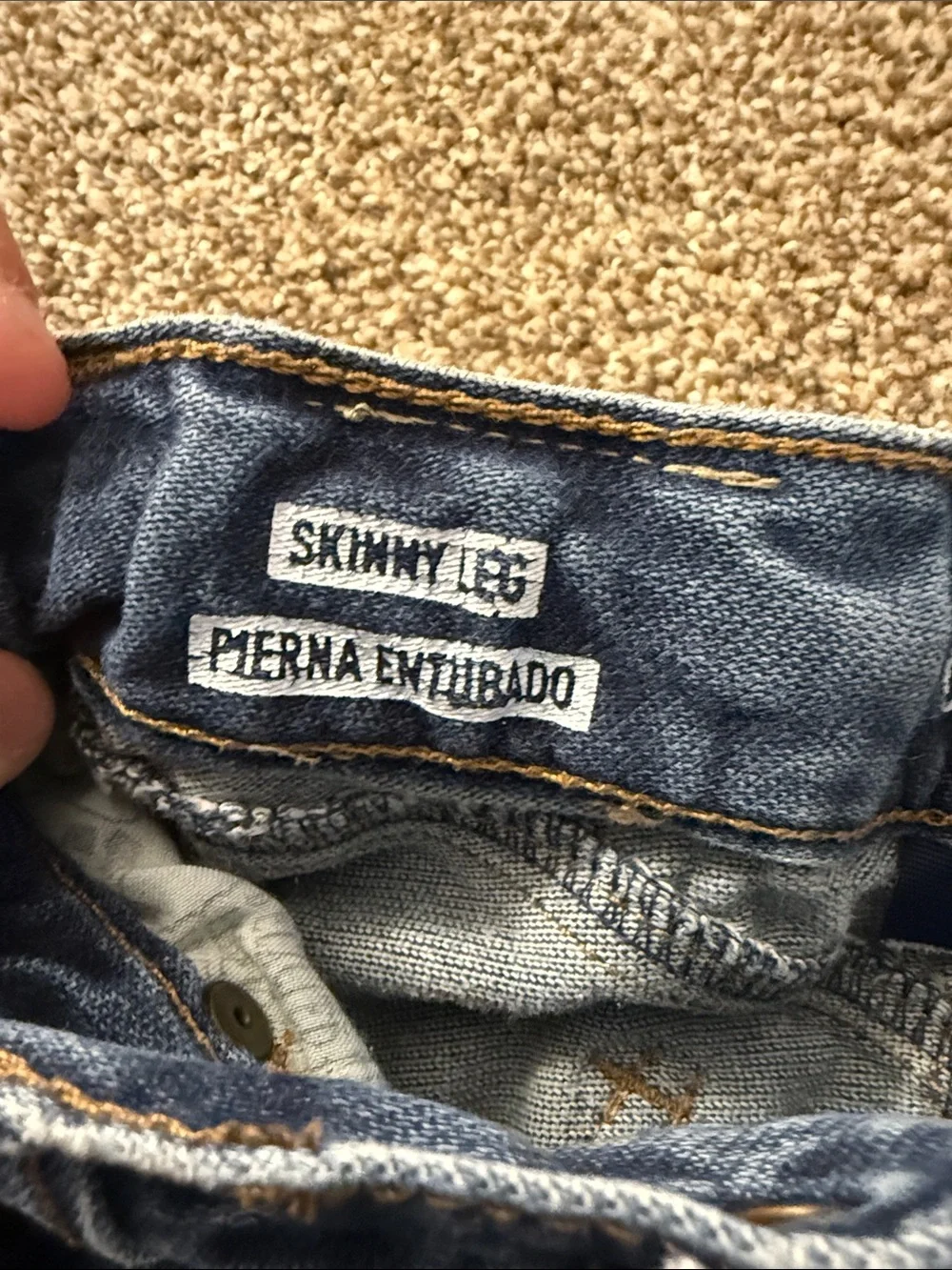 👖4 for$12👖OshKosh B'gosh Medium Blue Kids Knee-Panel Denim Pants